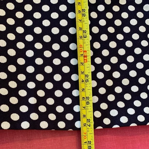 D. Vine Navy With White Polka Dots, Lined, 3/4 Sleeved Jacket, 22W, NWT - Picture 8 of 9